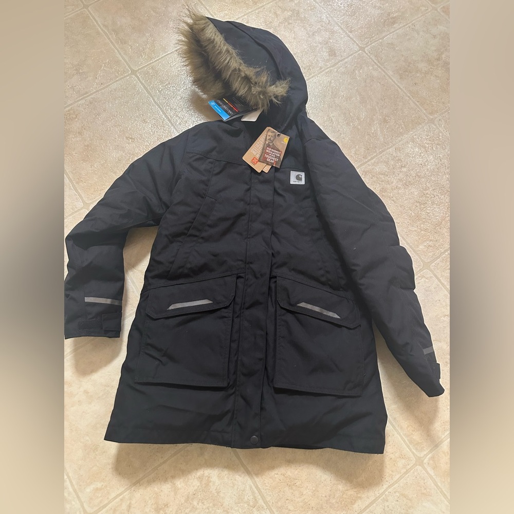 Carthartt women’s Yukon black coat
